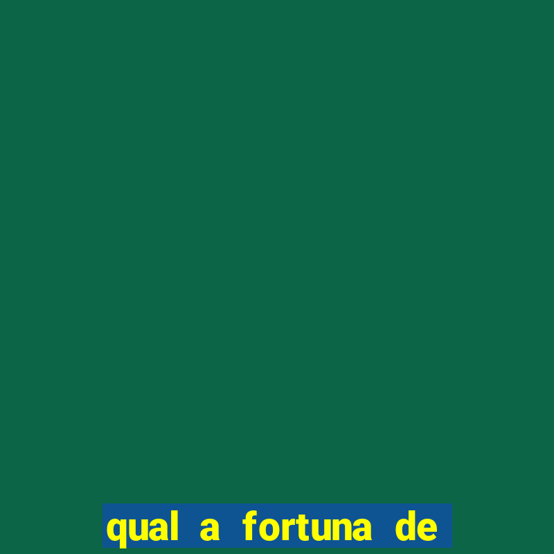 qual a fortuna de denilson show